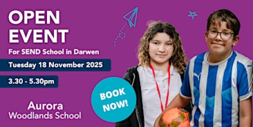 Aurora Woodlands School Open Event - Tuesday 18 November 2025