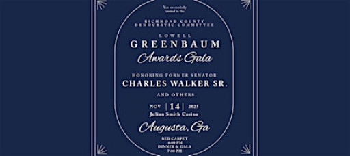 Richmond County Democratic Committee Lowell Greenbaum Awards Gala