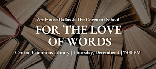 For the Love of Words Literary Night
