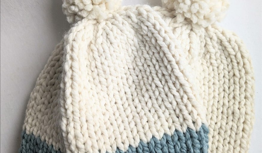 Beginner Knitting: Knit Your First Beanie