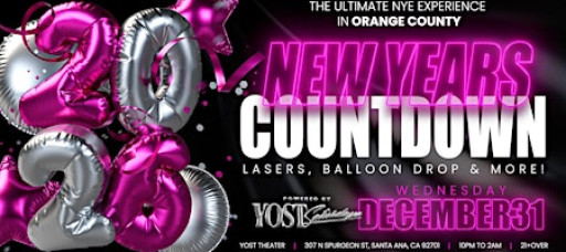 2026 NYE New Year's Eve Party @ Yost Theater