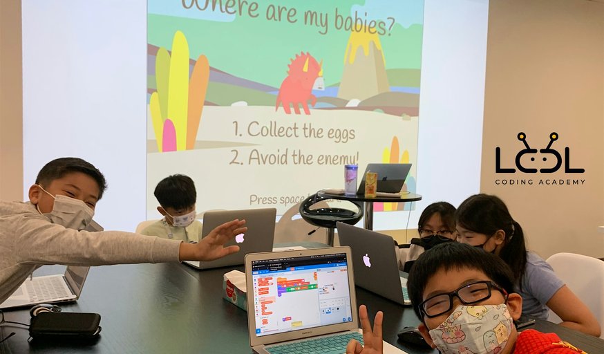 [Beginners] Kids Coding Camp: Learn by Coding Fun Games, Animations (4-day)