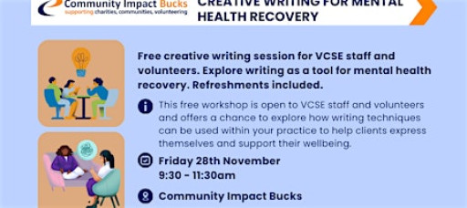 Creative Writing for Mental Health Recovery