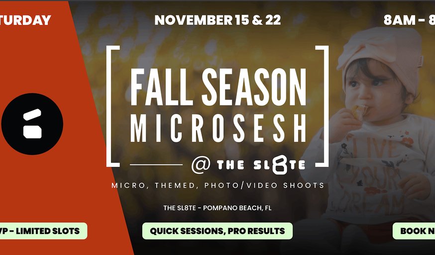 Fall Season PHOTOSHOOT (Microsesh) @ The Sl8te