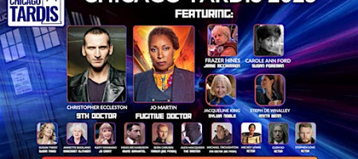 Chicago TARDIS 2025 Saturday Autographs and Photographs