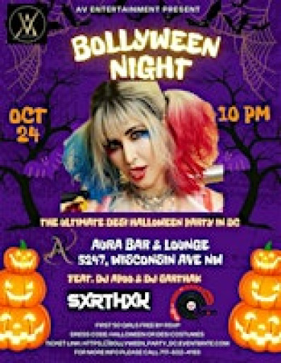 Bollyween Night - Bollywood-themed Halloween party night in Washington DC