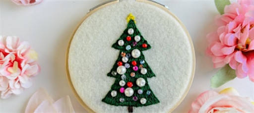 Embroidered Christmas Tree Workshop