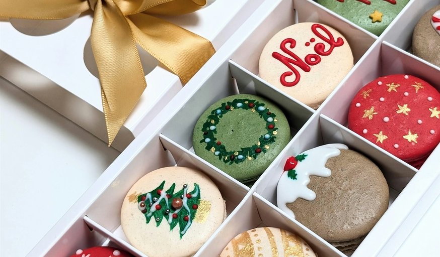 Festive Macaron Decorating Workshop