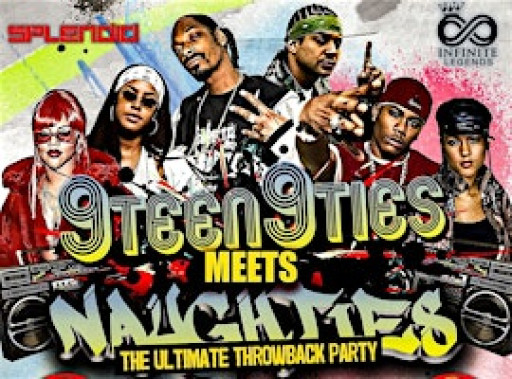 9TEEN9TIES meets NOUGHTIES - The Ultimate Throwback Party Party
