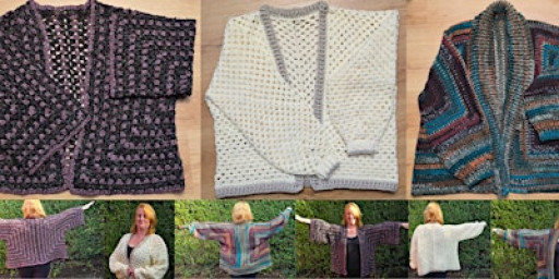 Teen Hexi-Granny Square Cardigan Workshop