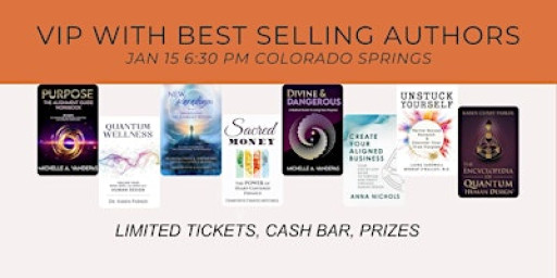 Free Event! Bestselling Authors in Human Design, Business, Money, More!