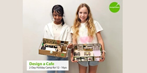 Design a Cafe: 2-day Camp: 12-16yo (Nov)