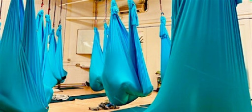 Aerial Sound Bath & Gentle Yin Yoga Flow: Edinburgh, 10th Jan 2.30-4pm