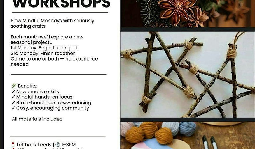 Creative Monday Workshops