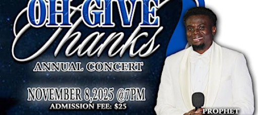 OH  GIVE THANKS CONCERT