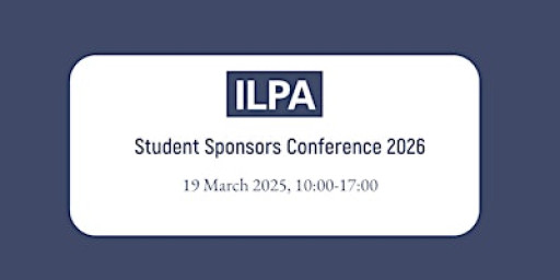 WEB 3132 ILPA Student Sponsors Conference (In-person)