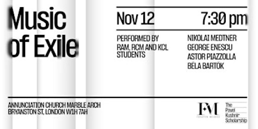 Music Of Exile - Opening Concert