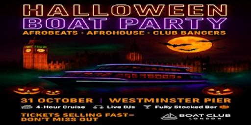London’s Ultimate Halloween Boat Party 2025