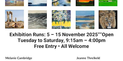 The Canvas Club: From Ten Brushes to Your Eyes – Local Art Exhibition, Epso