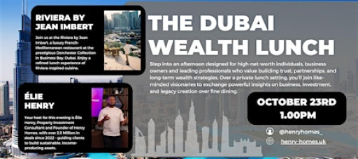 The Dubai Wealth Lunch: Private Roundtable for Growth