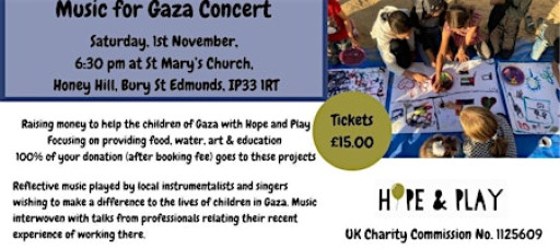 Music for Gaza concert
