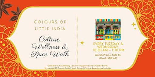 Colours of Little India: Culture, Wellness & Spice Walk