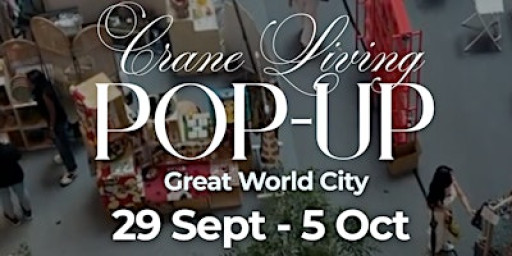 Crane Living Pop-Up at Great World City