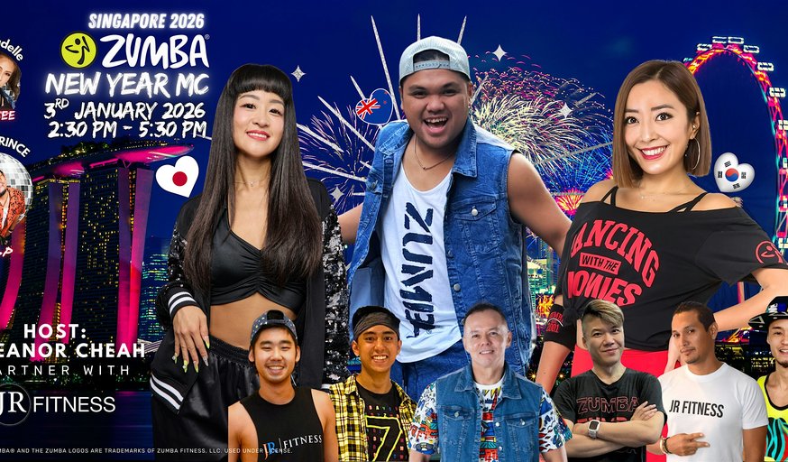 Zumba Masterclass with ZES™ Jennifer Kim, ZJ™ Marlex Pagalunan & ZJ™ Arisa