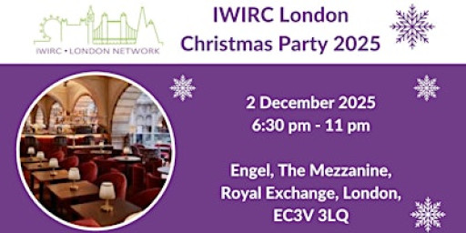 IWIRC London Christmas Party 2025