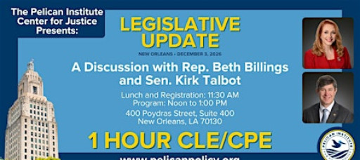 New Orleans Legislative Update