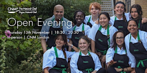Natural Chef: In-person Open Evening | Thursday 13th November 2025