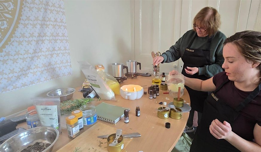 Soulful Sundays: Candle Making and Yoga