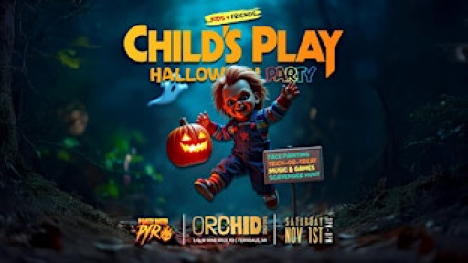 Child’s Play Halloween Party (Kids & Friends)