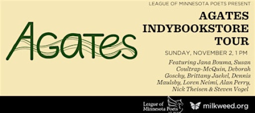 Agates IndyBookstore Tour
