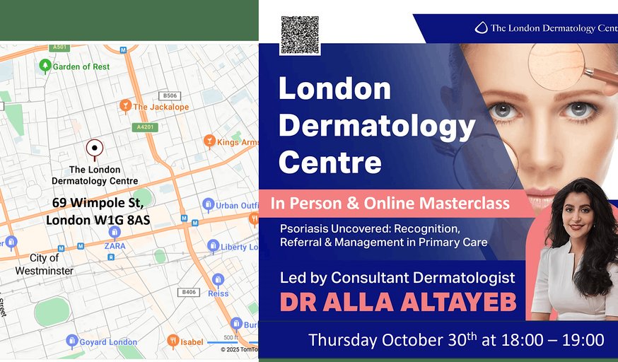 Psoriasis Uncovered: Recognition, Referral & Management in Primary Care