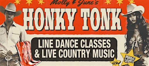 Molly & June's Honky Tonk: Line Dance Classes & Country Music