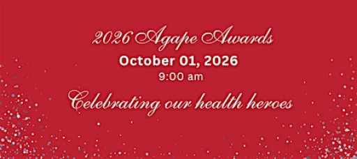 2026  Agape Family Health Awards