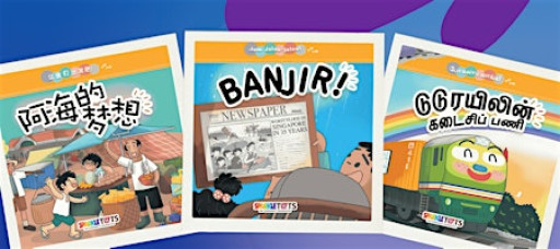 Storytelling of Banjir! – Singing, Role Play & Fun in Malay!