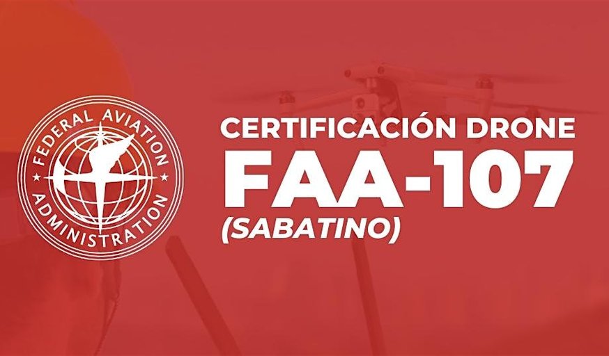 Curso de Licencia Drone FAA-107 (Sabatino)