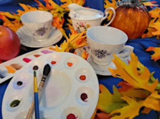 Afternoon Tea & Watercolor