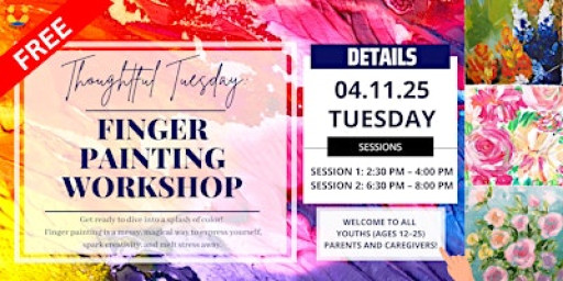 Thoughtful Tuesday: Finger Painting Workshop