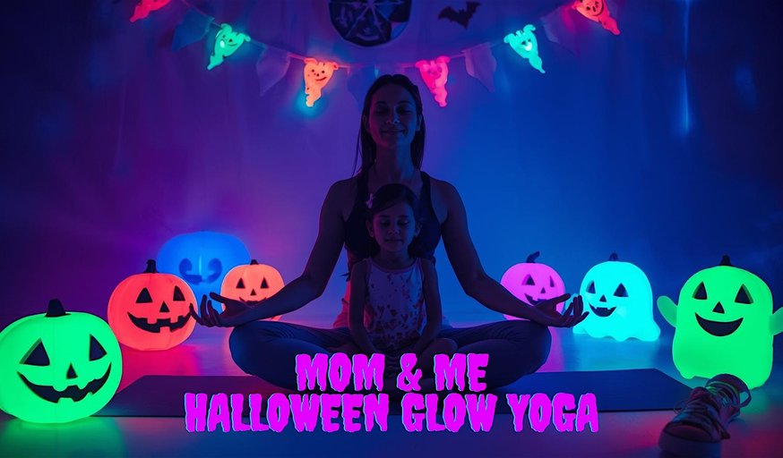 Mom & Me Halloween Glow Yoga