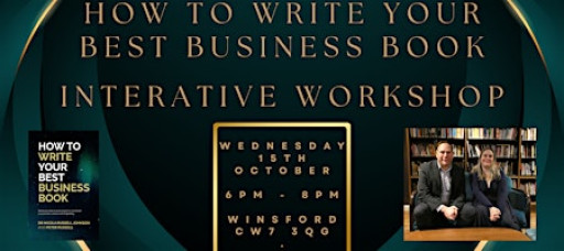 HOW TO WRITE YOUR BEST BUSINESS BOOK - INTERACTIVE SESSION