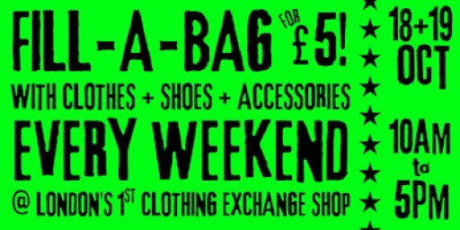 18 OCTOBER Fill A Bag