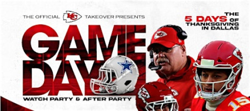 THE OFFICIAL KC TAKEOVER GAME DAY - WATCH PARTY & AFTER PARTY!!