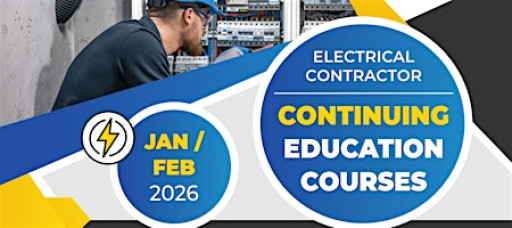Electrical Contractor Training - Fargo, Jan. 6