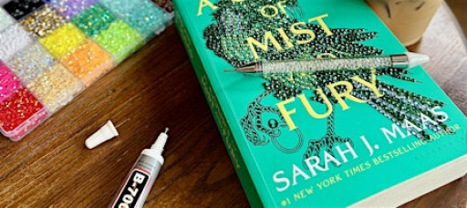 Book Bedazzling at LEBC