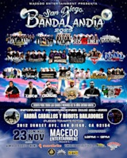 BANDALANDIA SAN DIEGO 2025
