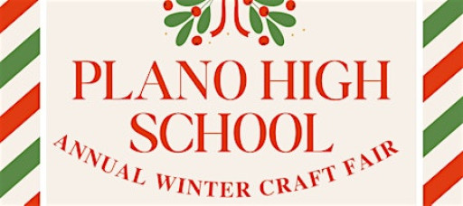 3rd annual Plano High School Craft Fair