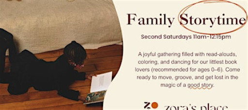 Family Storytime at Zora's Place